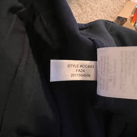 J. Crew Carreman Kate Straight Leg 4 Season Stretch Navy Blue Pants Womens 10T - Picture 4 of 9